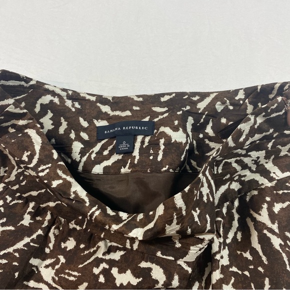 Banana Republic Balloon Mini Skirt women’s 0 fully lined side zipper pockets - Picture 8 of 11